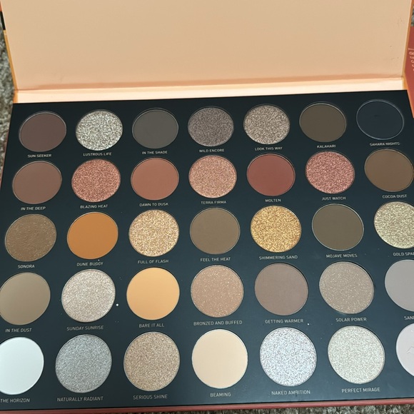 Morphe 35U Gilded Desert Artistry Palette Brand New - Picture 11 of 11